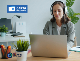 Carta del Docente e formazione online: come usarla su lezione-online.it per corsi accreditati MIM e validi S.O.F.I.A.