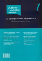 Novedades editoriales: "Quaderns de treball personal"