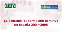 El estudio de DEP "La demanda de formación continua en España 2005” analiza en profundidad el perfil del alumnado de Másters y Postgrados