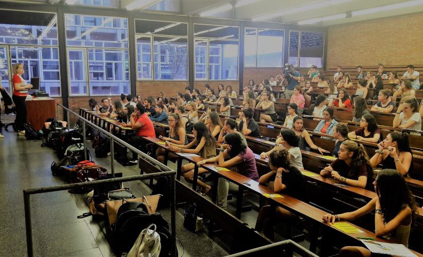 Imagen de la selectividad en Catalunya del curso 2018-2019